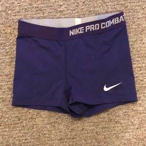 Nike spandex running shorts